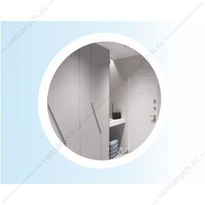 Зеркало Moon 72 white с подсветкой Sansa SMo1046Z Домино (Россия) купить в Тюмени (Ван Саныч™)