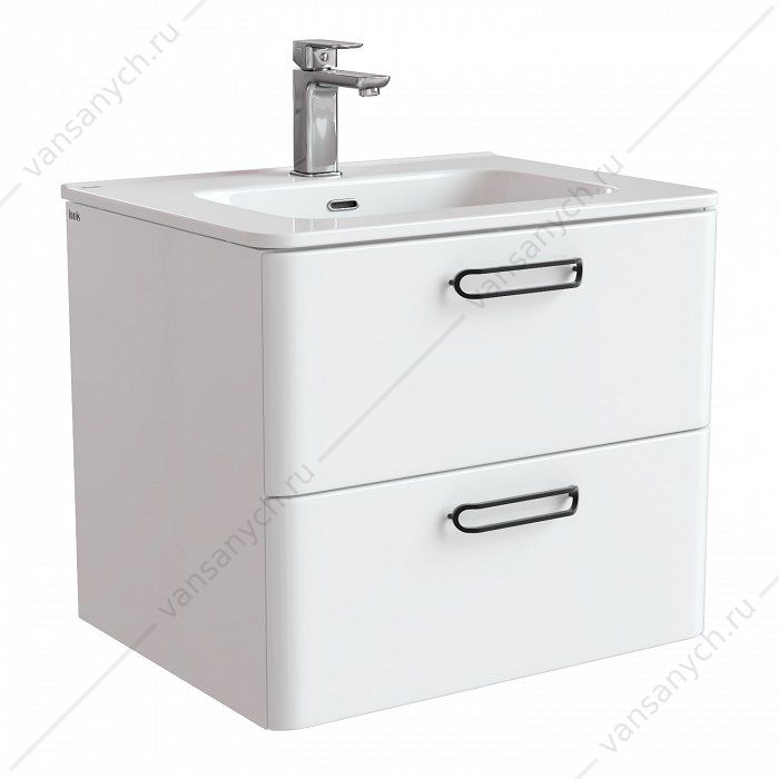 Тумба с умывальником, подвесная, 60 см, белая, Brick, IDDIS, BRI60W0i95K IDDIS (Россия) купить в Тюмени (Ван Саныч™)