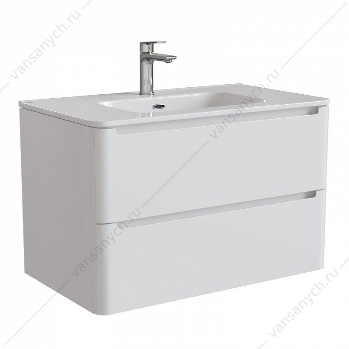 Тумба с умывальником, подвесная, 80 см, белая, Edifice, IDDIS, EDI80W0i95K IDDIS (Россия) купить в Тюмени (Ван Саныч™)