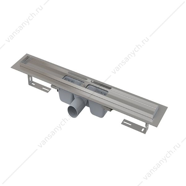 4137399 Желоб водоотвод. AlcaPlast APZ1-300, L 300, для перфорир. решетки AlcaPlast (Чехия) купить в Тюмени (Ван Саныч™)