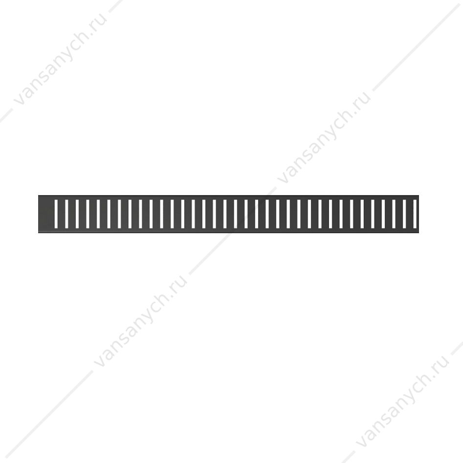 4147150 Решетка для водоотв. желоба AlcaPlast черная матовая 550 мм PURE-550 BLACK AlcaPlast (Чехия) купить в Тюмени (Ван Саныч™)