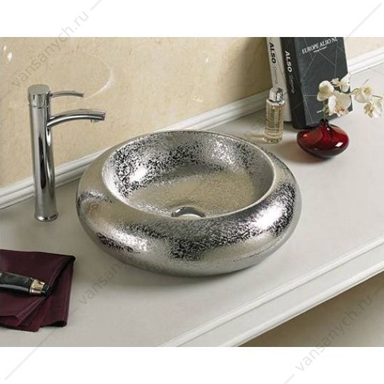 4139783 Раковина COMFORTY 7031ASS серебро Comforty (Россия) купить в Тюмени (Ван Саныч™)
