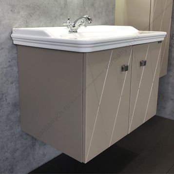 00-00001040 Тумба-умывальник Comforty Кремона-80 латте с раковиной 50180 Comforty (Россия) купить в Тюмени (Ван Саныч™)