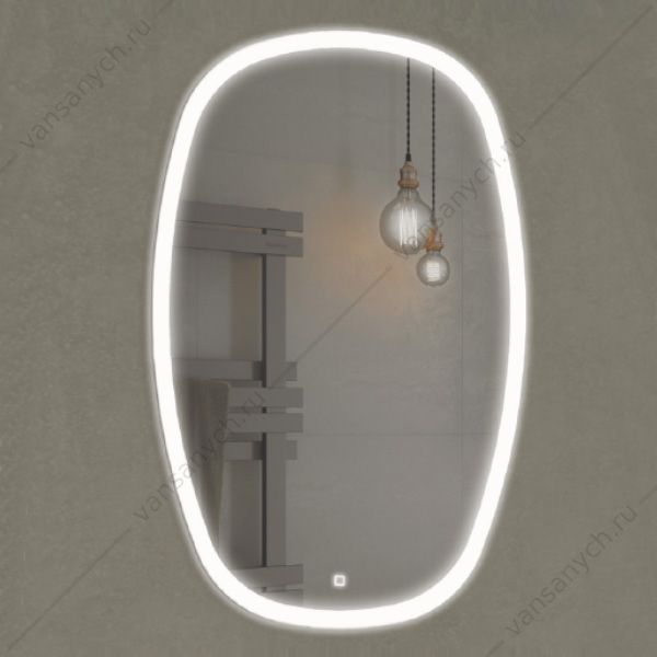 00-00001263 Зеркало COMFORTY Космея-50 светодиодная лента, сенсор 500*800 Comforty (Россия) купить в Тюмени (Ван Саныч™)