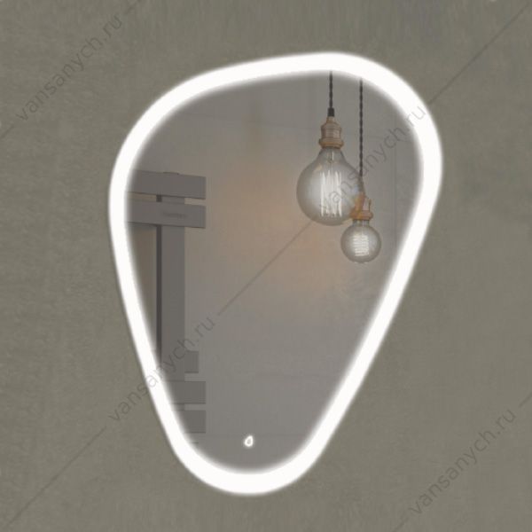 00-00001264 Зеркало COMFORTY Олеандр-70 светодиодная лента, сенсор 700*900 Comforty (Россия) купить в Тюмени (Ван Саныч™)