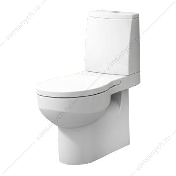 3131758 Унитаз-компакт Аллегро, сиденье soft-close Santek (Россия) купить в Тюмени (Ван Саныч™)