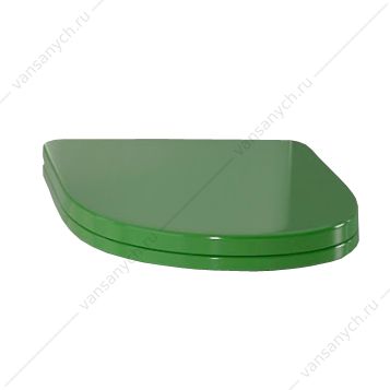 4136283 Сиденье для унитазов Attica, Best Color Green зеленое Sanita (Россия) купить в Тюмени (Ван Саныч™)