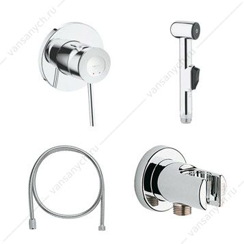 4136032 Готовое решение для гигиенического душа скрытого монтажа GROHE BauClassic GROHE (Германия) купить в Тюмени (Ван Саныч™)