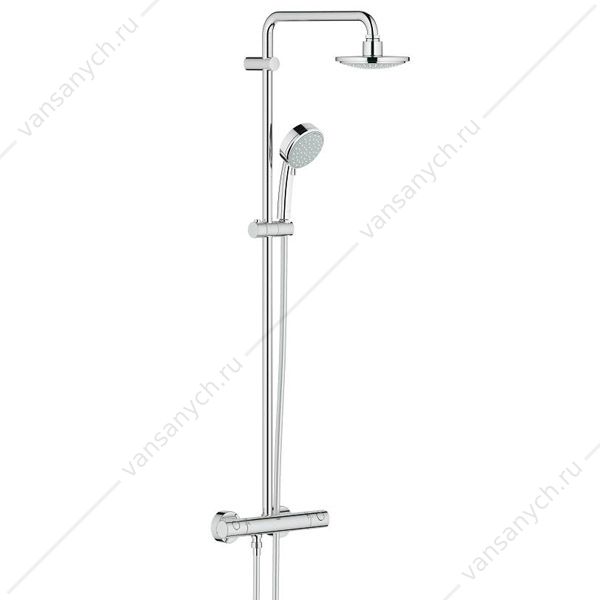4134062 Душевая система с термостатом GROHE Tempesta New Cosmopolitan, 27922000 GROHE (Германия) купить в Тюмени (Ван Саныч™)