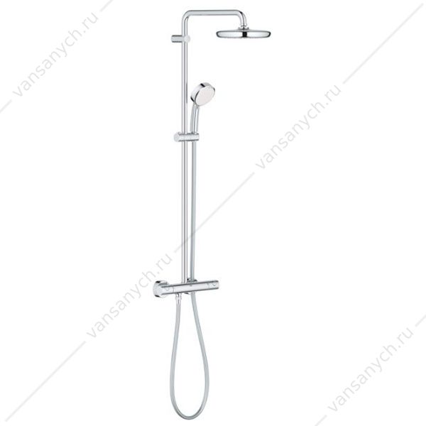 4143528 Душевая система с термостатом GROHE Tempesta New Cosmopolitan, 27922001 GROHE (Германия) купить в Тюмени (Ван Саныч™)