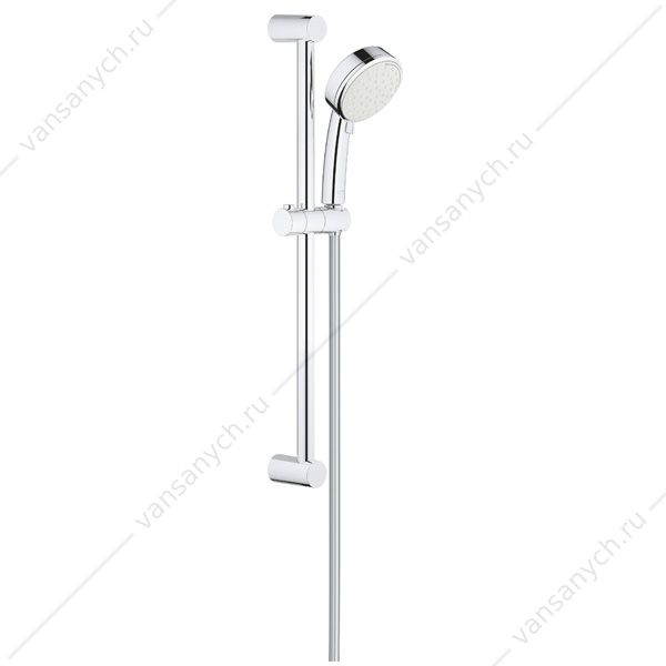 4146918 Душевой гарнитур GROHE Tempesta New Cosmopolitan 100 II, душевая штанга 600 мм, 27578002 GROHE (Германия) купить в Тюмени (Ван Саныч™)