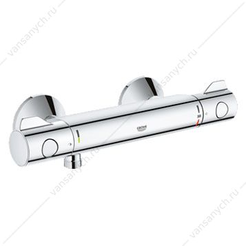3130201 Термостат для душа GROHE Grohtherm 800 1/2, настенный монтаж, 34558000 GROHE (Германия) купить в Тюмени (Ван Саныч™)