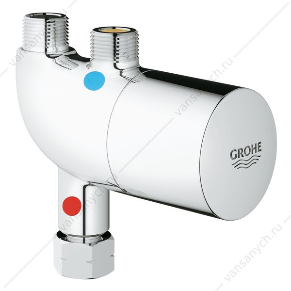 3128842 Термостат для установки под раковиной, защита от ожога GROHE Grohtherm Micro, 34487000 GROHE (Германия) купить в Тюмени (Ван Саныч™)