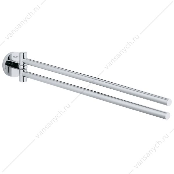 4133214 Держатель для полотенца двойной GROHE Essentials, 40371001 GROHE (Германия) купить в Тюмени (Ван Саныч™)