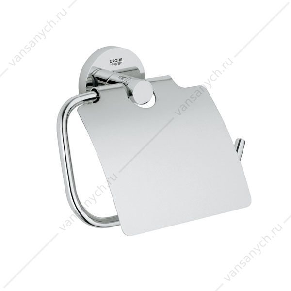 4133213 Держатель для туалетной бумаги с крышкой GROHE Essentials, 40367001 GROHE (Германия) купить в Тюмени (Ван Саныч™)
