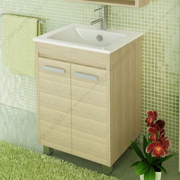 3131980 Тумба-умывальник Марио-60 сосна лоредо Comforty (Россия) купить в Тюмени (Ван Саныч™)