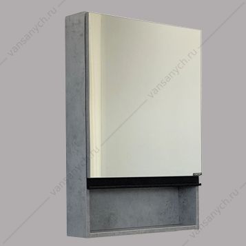 00-00002043 Зеркало-шкаф COMFORTY Эдинбург-60 бетон светлый Comforty (Россия) купить в Тюмени (Ван Саныч™)