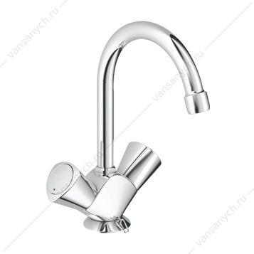 3119721 GROHE. Смеситель для раковины Costa S, высокий излив, цепочка, 21338001 GROHE (Германия) купить в Тюмени (Ван Саныч™)