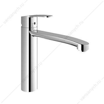 3119790 GROHE. Смеситель для мойки Eurostyle Cosmopolitan со средним изливом, 31124002 GROHE (Германия) купить в Тюмени (Ван Саныч™)