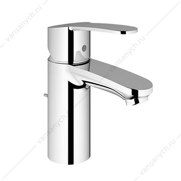 3119887 GROHE. Смеситель для раковины Eurostyle Cosmopolitan, сливной гарнитур, 33552002 GROHE (Германия) купить в Тюмени (Ван Саныч™)