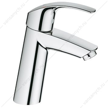 3122555 GROHE. Смеситель для раковины Eurosmart, гладкий корпус, средний излив, 23324001 GROHE (Германия) купить в Тюмени (Ван Саныч™)