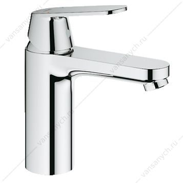 3122578 GROHE. Смеситель для раковины Eurosmart Cosmopolitan, гладкий корпус, средний излив, 23327000 GROHE (Германия) купить в Тюмени (Ван Саныч™)
