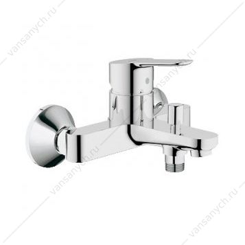 3123075 GROHE. Смеситель для ванны Bau Edge, 23334000 GROHE (Германия) купить в Тюмени (Ван Саныч™)