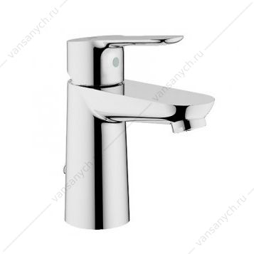 3123076 GROHE. Смеситель для раковины Bau Edge, с цепочкой, 23329000 GROHE (Германия) купить в Тюмени (Ван Саныч™)