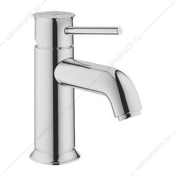 3127931 GROHE. Смеситель для раковины BauClassic, гладкий корпус, 23162000 GROHE (Германия) купить в Тюмени (Ван Саныч™)
