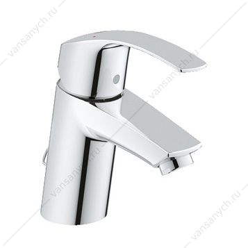 3130106 GROHE. Смеситель для раковины Eurosmart 2015 с цепочкой, 33188002 GROHE (Германия) купить в Тюмени (Ван Саныч™)