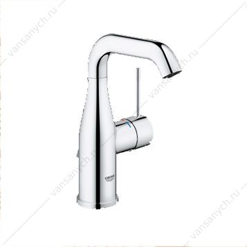 3130301 GROHE. Смеситель для раковины Essence+, U-излив, цепочка, 23480001 GROHE (Германия) купить в Тюмени (Ван Саныч™)
