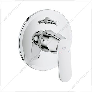 3130428 GROHE. Смеситель для ванны Eurosmart Cosmopolitan, встраиваемый, включает встроенный механизм, 32879000 GROHE (Германия) купить в Тюмени (Ван Саныч™)