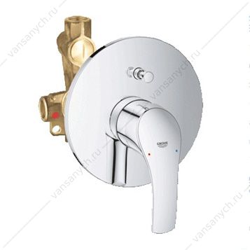 3130430 GROHE. Смеситель для ванны Eurosmart 2015, встраиваемый, включает встроенный механизм, 33305002 GROHE (Германия) купить в Тюмени (Ван Саныч™)