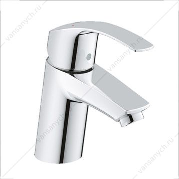 3130484 GROHE. Смеситель для раковины Eurosmart 2015, гибкая подводка, гладкий корпус, S-Size, 32467002 GROHE (Германия) купить в Тюмени (Ван Саныч™)