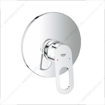 3130797 GROHE. Смеситель для душа BauLoop, со встроенным механизмом, 29080000 GROHE (Германия) купить в Тюмени (Ван Саныч™)