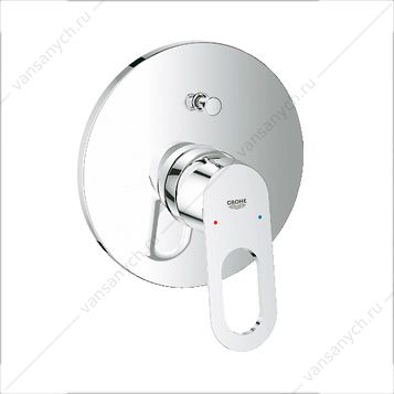 3130798 GROHE. Смеситель для ванны BauLoop, со встроенным механизмом, 29081000 GROHE (Германия) купить в Тюмени (Ван Саныч™)