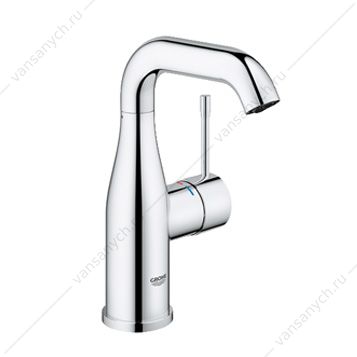 3131006 GROHE. Смеситель для раковины Essence+ U-излив, гладкий корпус, 23463001 GROHE (Германия) купить в Тюмени (Ван Саныч™)
