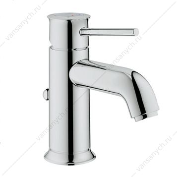 3131223 GROHE. Смеситель для раковины BauClassic, сливной гарнитур, 23161000 GROHE (Германия) купить в Тюмени (Ван Саныч™)