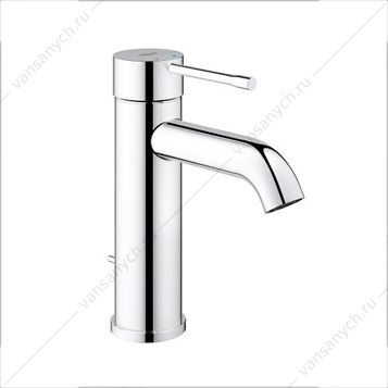 4133208 GROHE. Смеситель для раковины Essence New, S-Size II, сливной гарнитур, 23589001 GROHE (Германия) купить в Тюмени (Ван Саныч™)