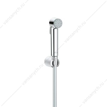 4134289 GROHE. Гигиенический душ Tempesta-F, с держаиелем, душевой шланг Silverflex 1500 мм, 26353000 GROHE (Германия) купить в Тюмени (Ван Саныч™)