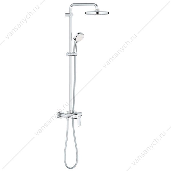 4143751 GROHE. Душевая система New Tempesta Cosmopolitain 210, со смесителем для душа, 26224001 GROHE (Германия) купить в Тюмени (Ван Саныч™)
