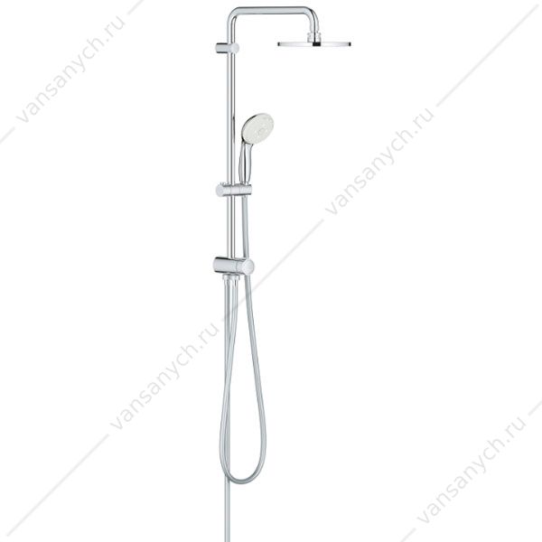4142546 GROHE. Душевая система New Tempesta 200, с переключателем, для настенного монтажа, 27389002 GROHE (Германия) купить в Тюмени (Ван Саныч™)
