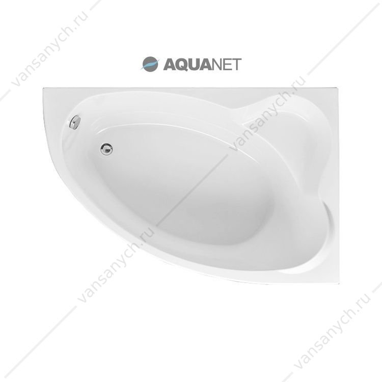205438 Ванна 150х100 акриловая Aquanet MAYORCA правая Aquanet (Россия) купить в Тюмени (Ван Саныч™)