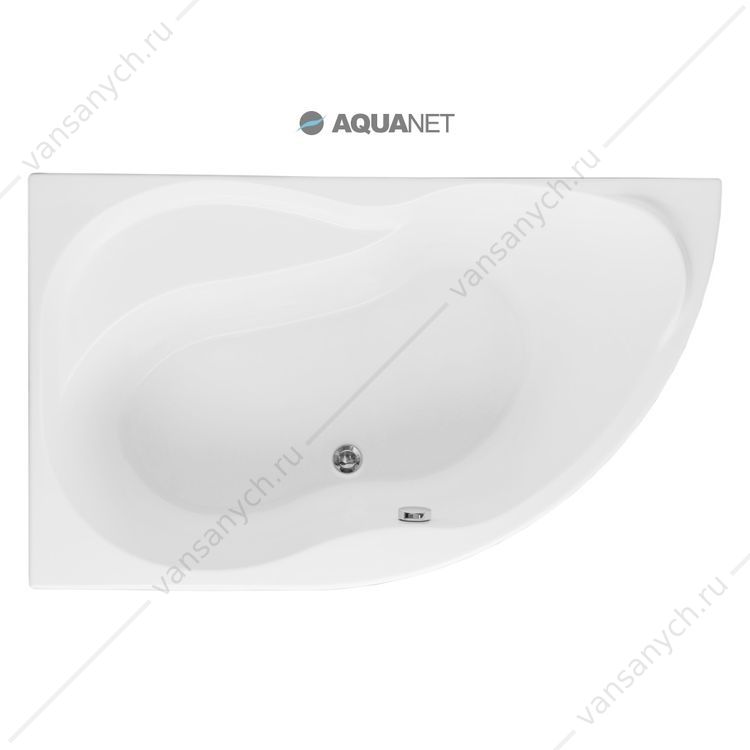 205325 Ванна 150х90 акриловая Aquanet GRACIOSA левая Aquanet (Россия) купить в Тюмени (Ван Саныч™)