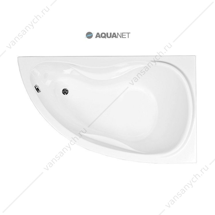 205445 Ванна 150х90 акриловая Aquanet MALDIVA правая Aquanet (Россия) купить в Тюмени (Ван Саныч™)