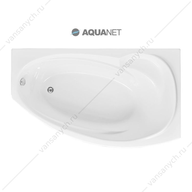205405 Ванна 170х90 акриловая Aquanet JERSEY левая Aquanet (Россия) купить в Тюмени (Ван Саныч™)