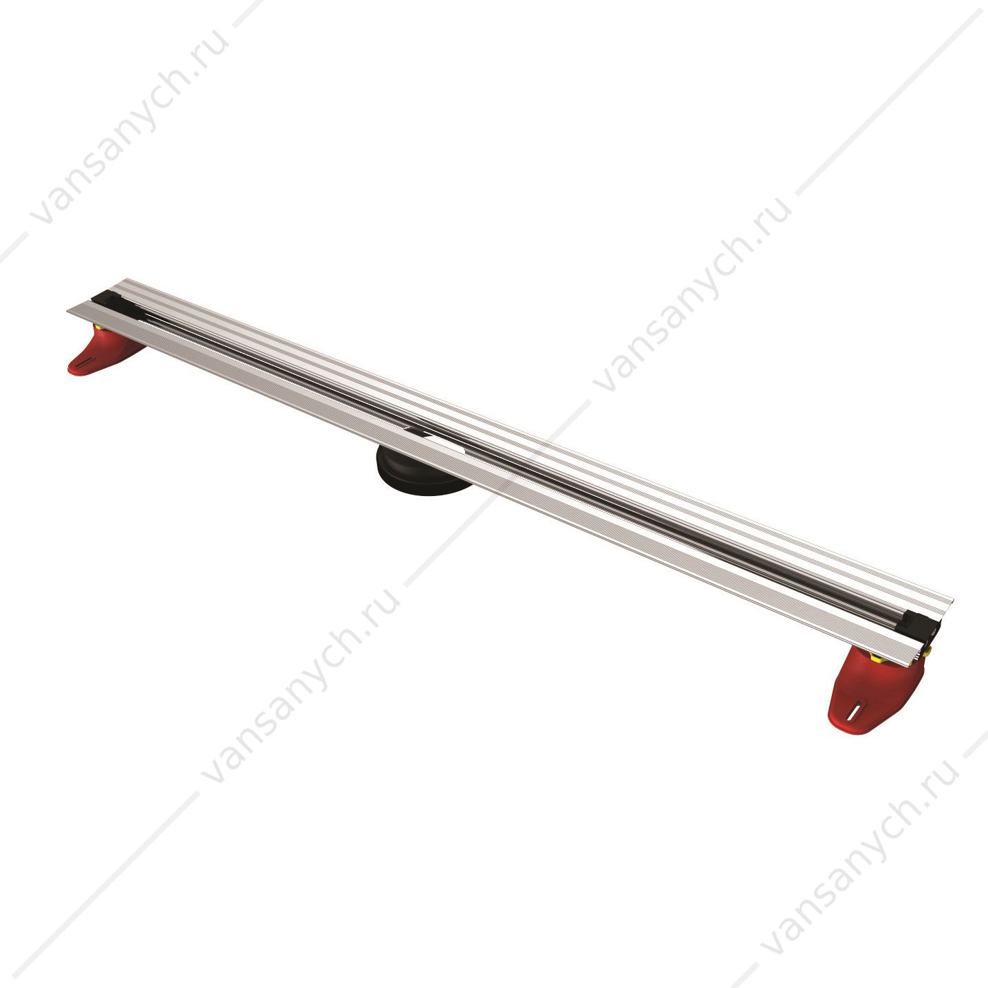 Желоб BERGES SUPER Slim 800, матовый хром, вертикальный выпуск D50/105мм H30/80мм BERGES Wasserhaus(Германия) купить в Тюмени (Ван Саныч™)