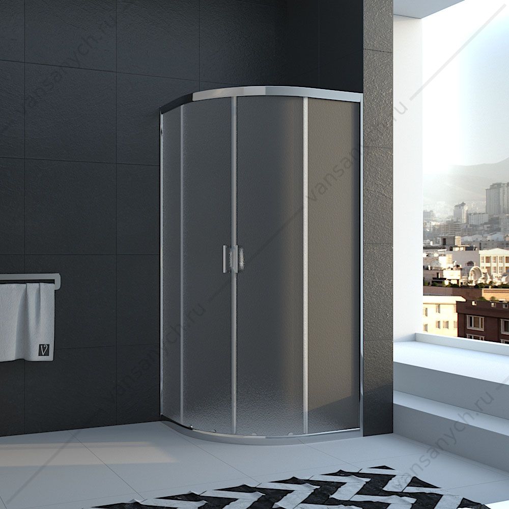 Душевой угол Veconi Rovigo RV-02 Pear, 80*80*185, RV02-80PL-02-19C1 Veconi (Италия) купить в Тюмени (Ван Саныч™)