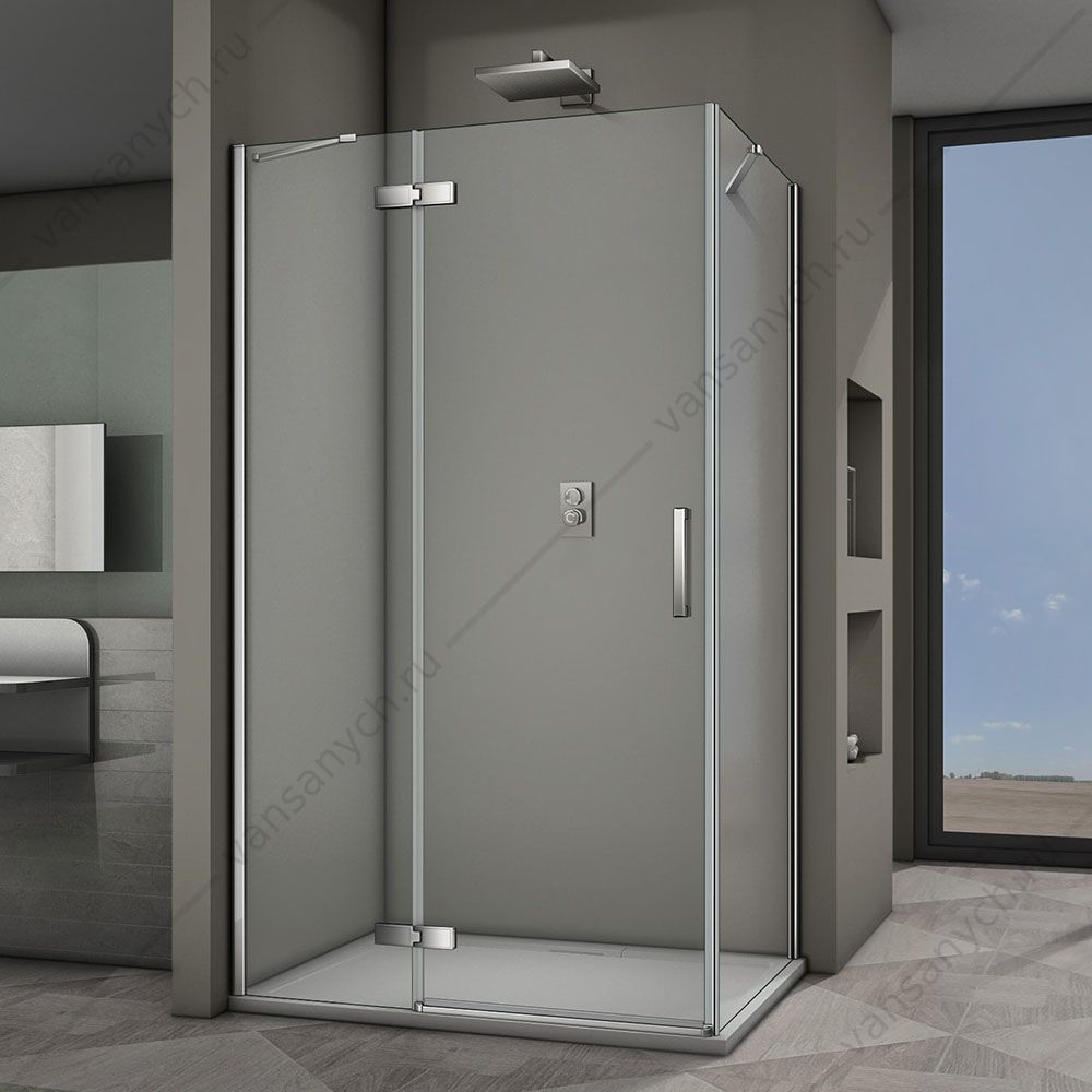 Душевой угол Veconi Rovigo RV-064, 120*100*195, RV064-120100PR-01-19C3 Veconi (Италия) купить в Тюмени (Ван Саныч™)