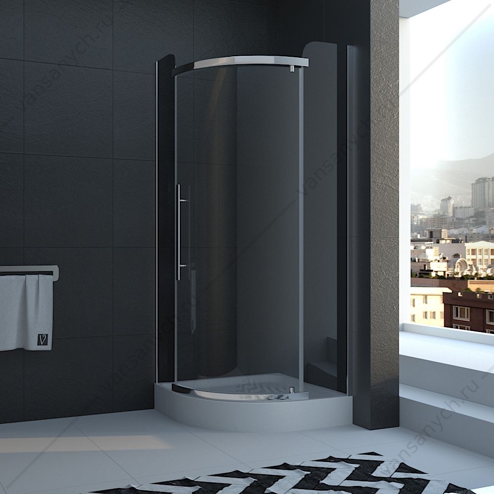 Душевой угол Veconi Rovigo RV-06, 80*80*208, RV06-80PL-01-19C1 Veconi (Италия) купить в Тюмени (Ван Саныч™)